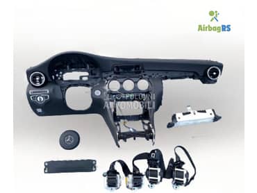 Airbag set za Mercedes Benz C 180, C 200, C 220 ... od 2014. do 2021. god.