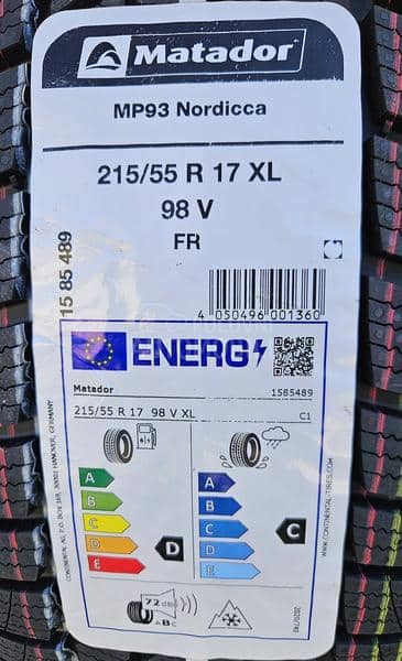 Matador 215/55 R17 Zimska