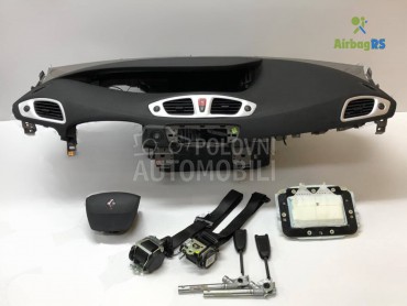 Airbag set za Renault Scenic od 2009. do 2016. god.