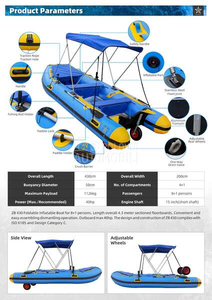 Novecento Cadet Alu 430