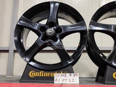 Aluminijumske felne  17" 5 x 115