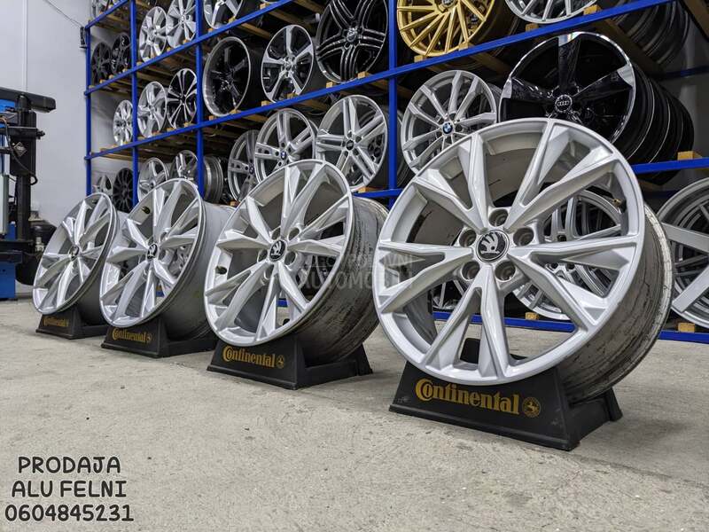 Aluminijumske felne SKODA 18" 5 x 112