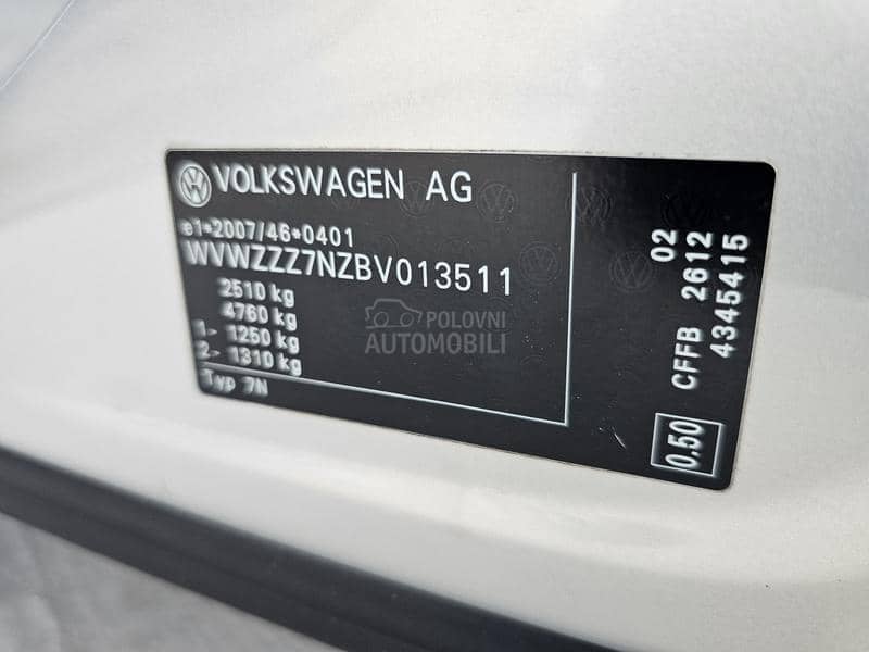 Volkswagen Sharan 2.0tdi 7 SEDIŠTA