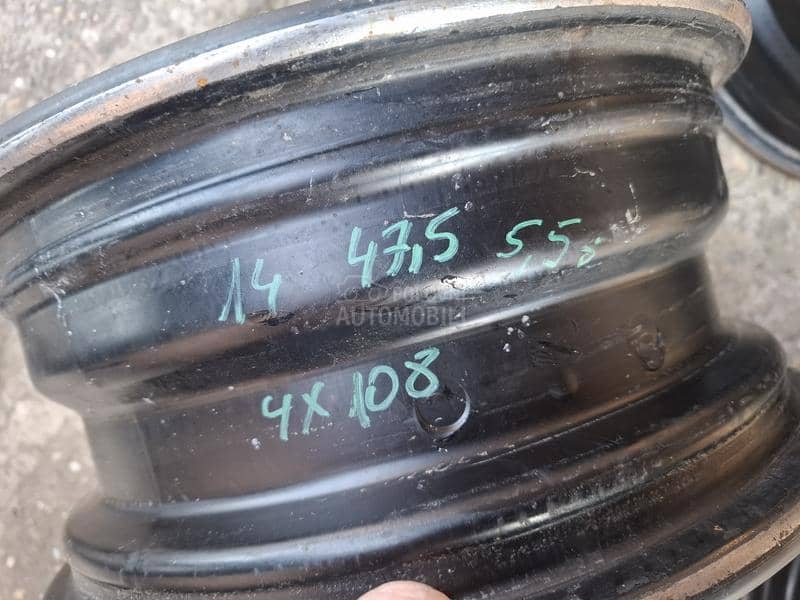 Čelične felne matda 2 , ford 14" 4 x 108