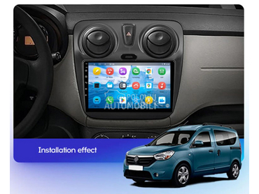 Android Multimedija 9in za Dacia Logan, Sandero, Lodgy ...