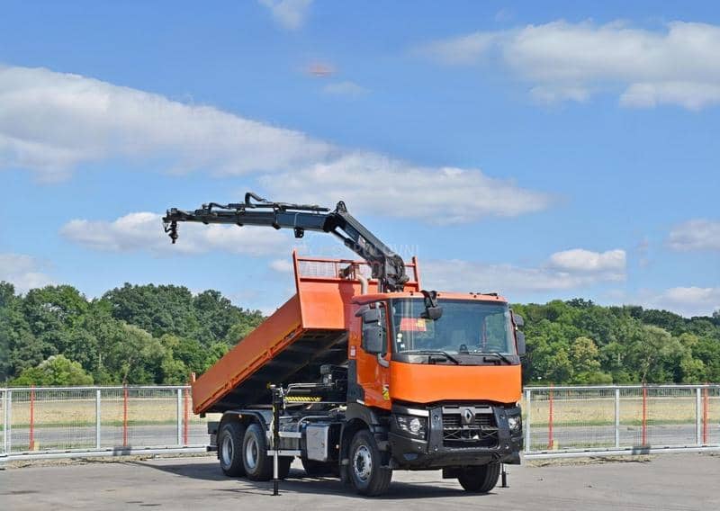 Renault K 430 6x4 / Kiper / Kran