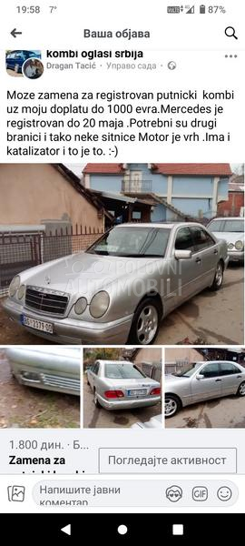 Mercedes Benz E 200 reg 20.05.