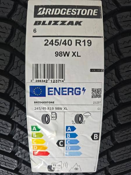 Bridgestone 255/40 R19 Zimska