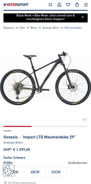 Genesis Impact 29er 1x12 XT