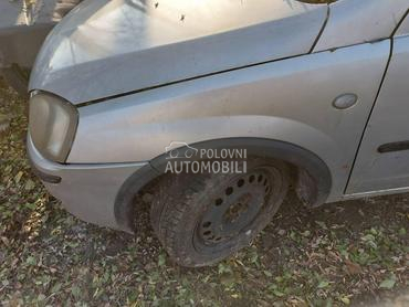 krilo levo  sivo z157 za Opel Corsa C od 2000. do 2005. god.