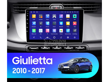 Android Multimedija 9in za Alfa Romeo Giulietta