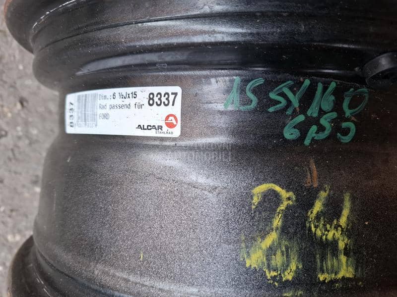 Čelične felne ford 15" 5 x 160