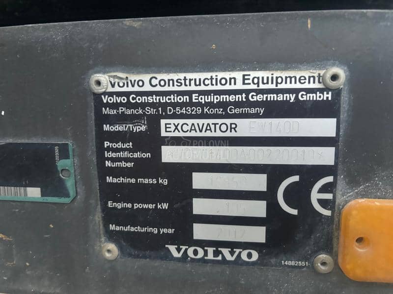 Volvo EW140D