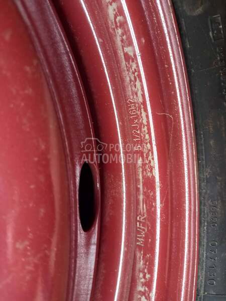 Čelične felne Kadjar 16" 5 x 114.3
