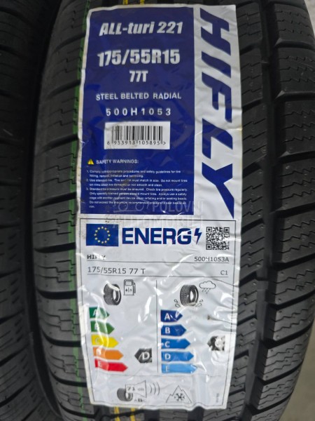 HIFLY 175/55 R15 Letnja