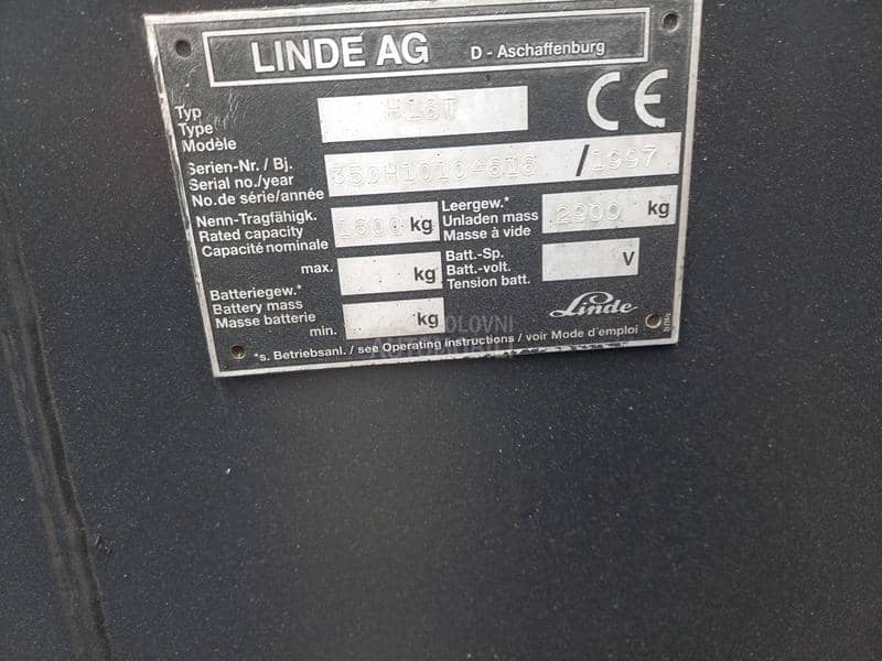 Linde H16t