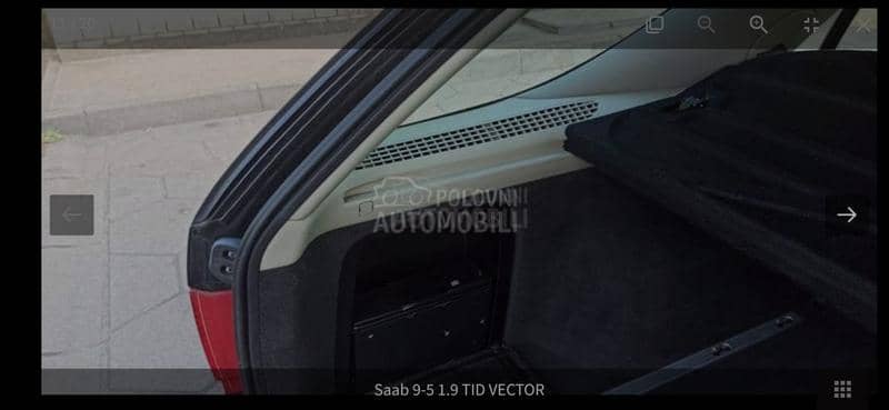 Saab 9-5 1.9 TID VECTOR