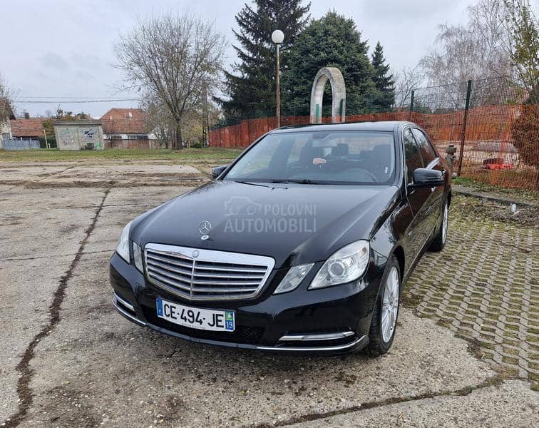 Mercedes Benz E 220 CDI BLUEEFFICINCY