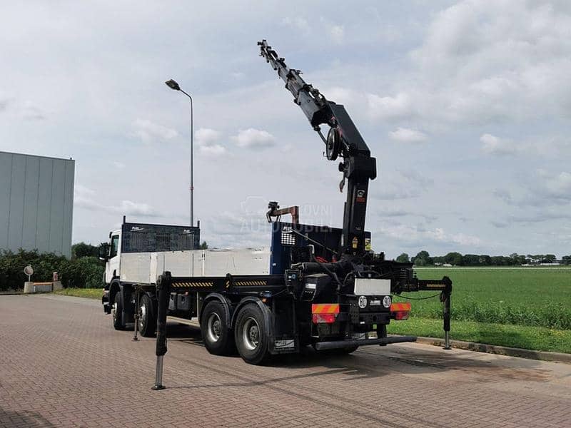 Scania P400 8x4 / HIAB 288EP