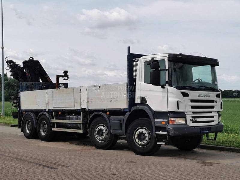 Scania P400 8x4 / HIAB 288EP