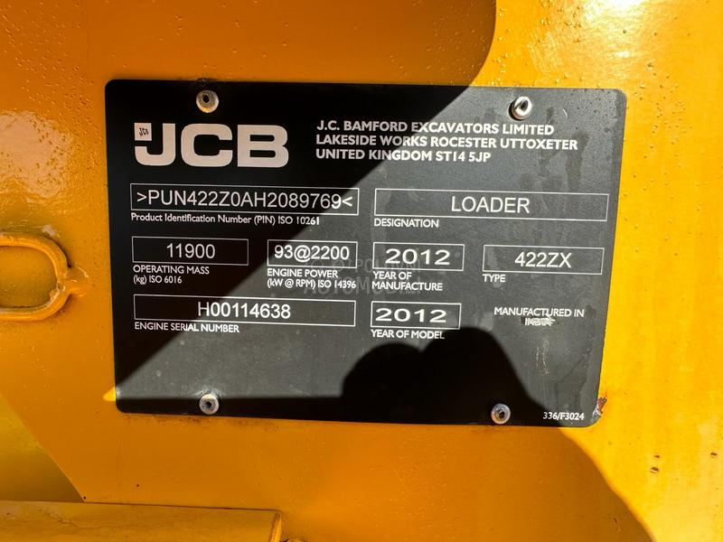 JCB 422 ZX 2m3