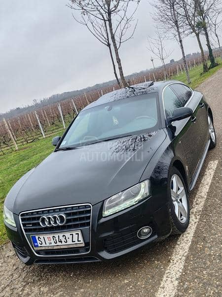 Audi A5 Quattro S line Siber