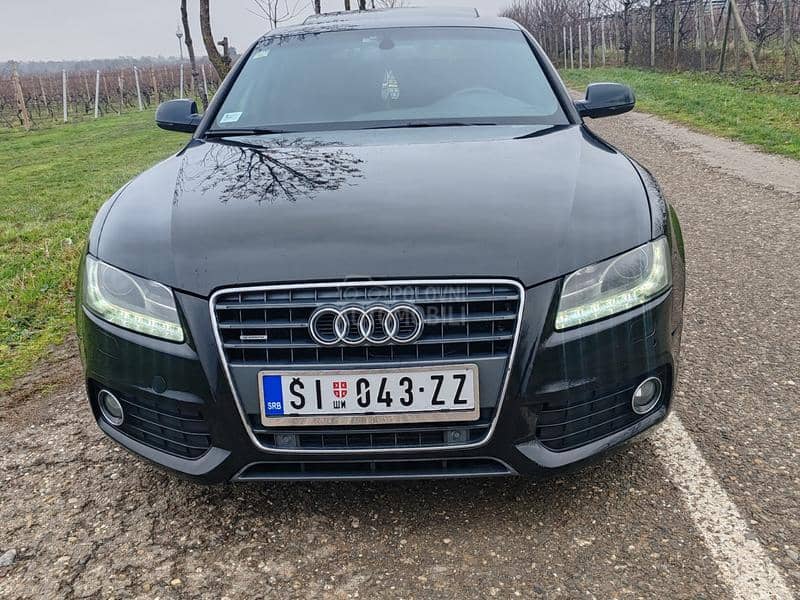 Audi A5 Quattro S line Siber