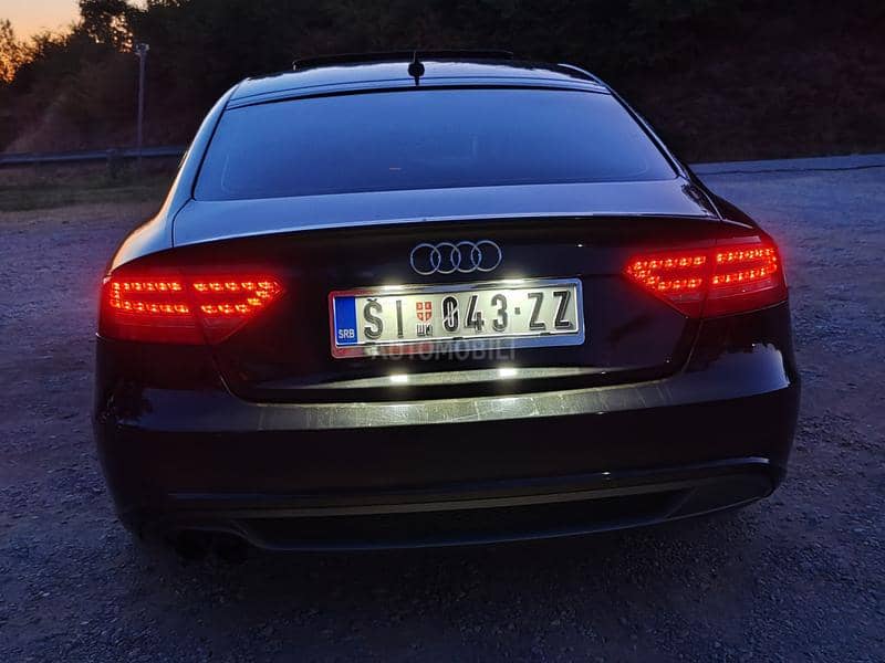 Audi A5 Quattro S line Siber