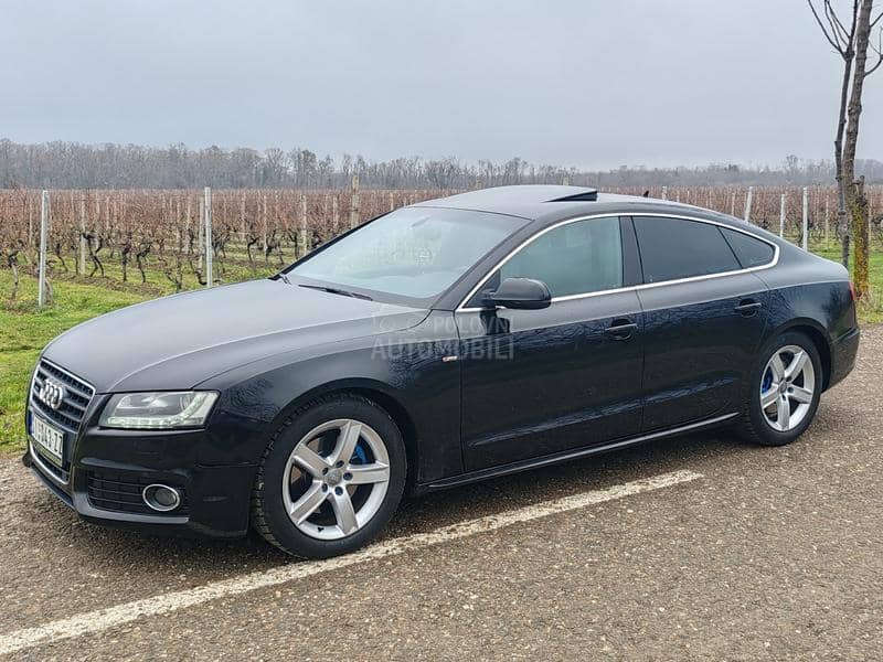 Audi A5 Quattro S line Siber