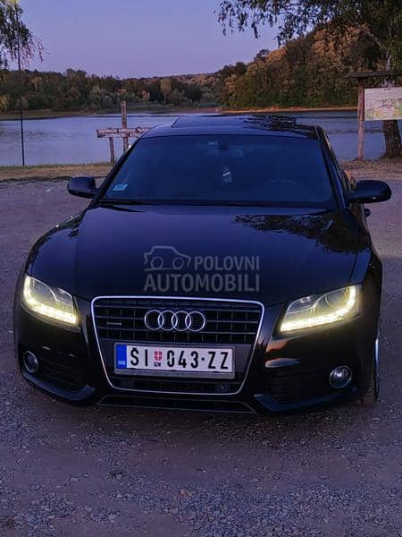 Audi A5 Quattro S line Siber