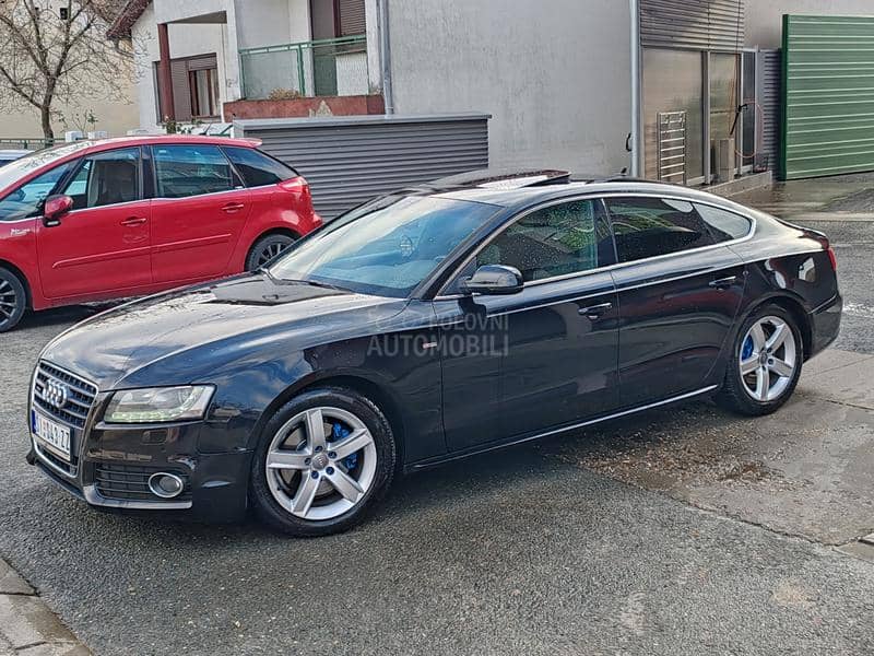 Audi A5 Quattro S line Siber