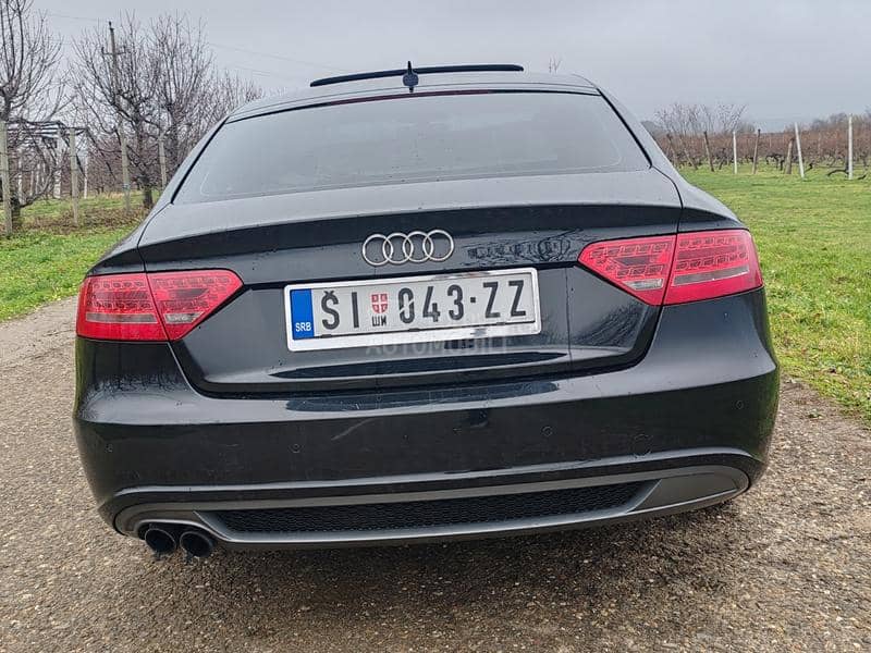 Audi A5 Quattro S line Siber