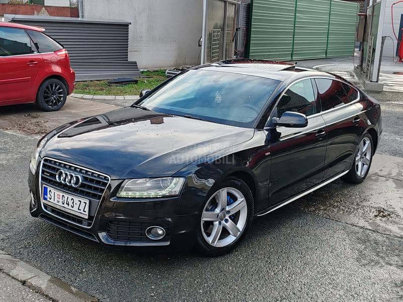 Audi A5 Quattro S line Siber