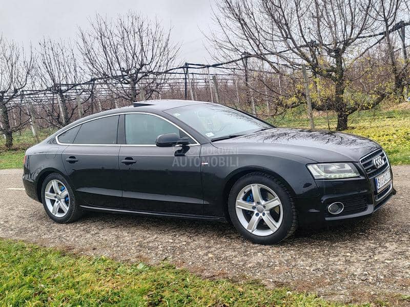 Audi A5 Quattro S line Siber