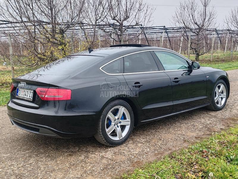 Audi A5 Quattro S line Siber