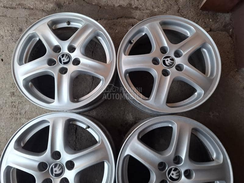 Aluminijumske felne skoda 15" 5 x 100