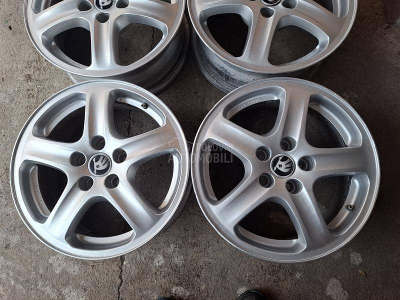 Aluminijumske felne skoda 15" 5 x 100