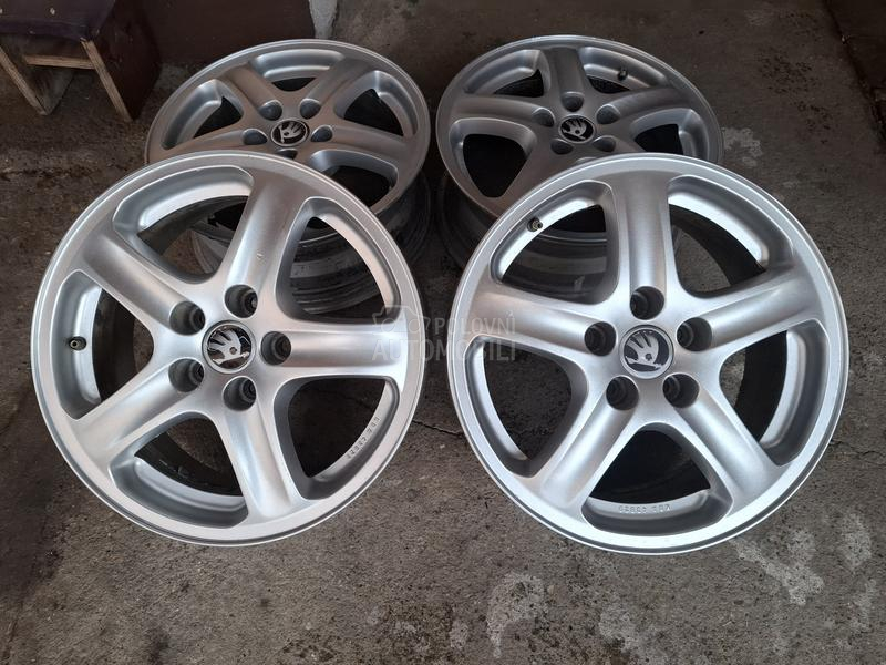 Aluminijumske felne skoda 15" 5 x 100