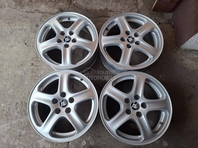 Aluminijumske felne skoda 15" 5 x 100