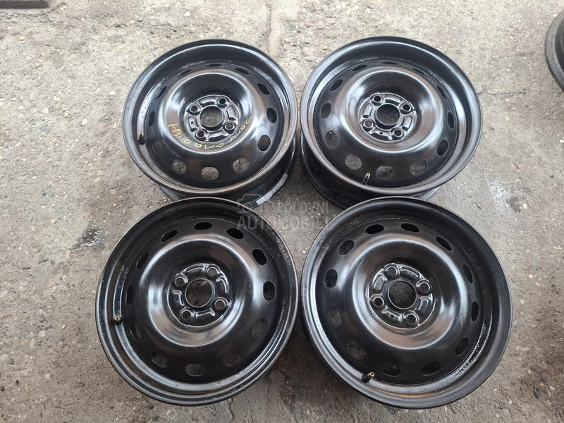 Čelične felne agila , toyota 15" 4 x 100