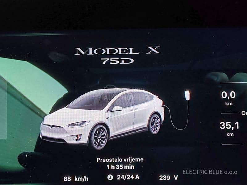 Tesla Model X Tesla X75D