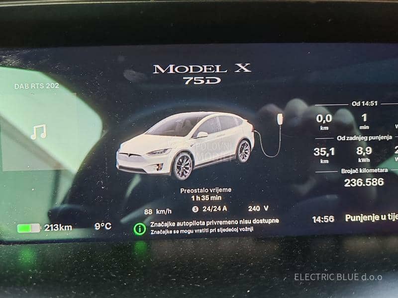 Tesla Model X Tesla X75D