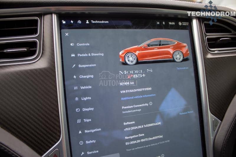 Tesla Model S P85 PLUS