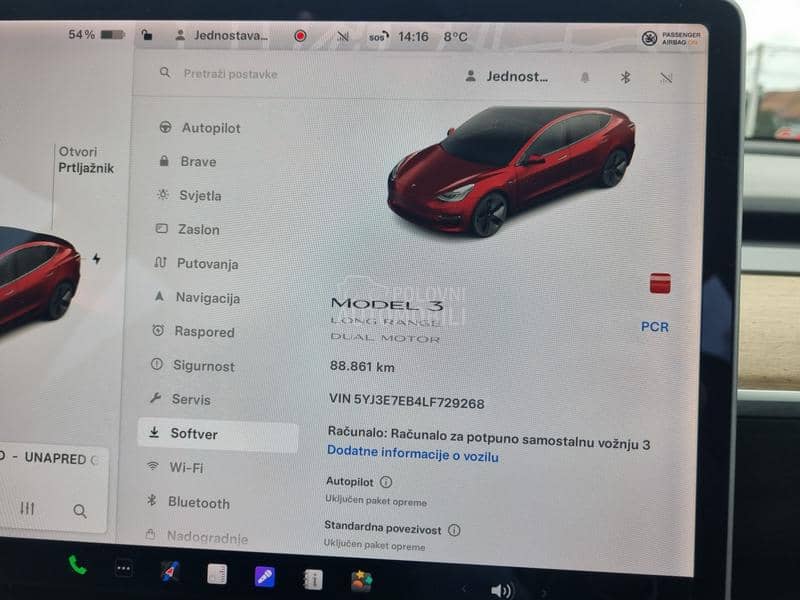 Tesla Model 3 Long Range Dual Awd