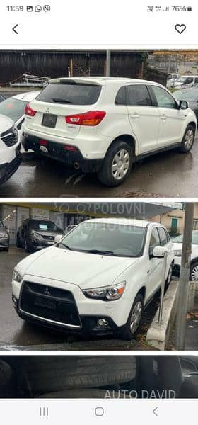 Mitsubishi ASX 1.8D 4X4 SVAJCARSKA