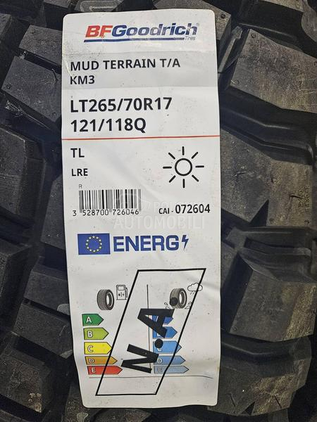 BFGoodrich 265/70 R17 Zimska