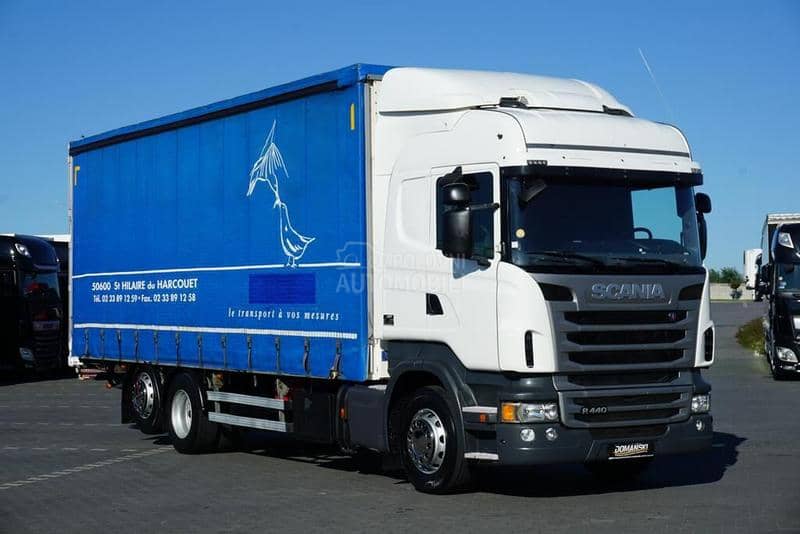 Scania R 440 / Cerada / Rampa