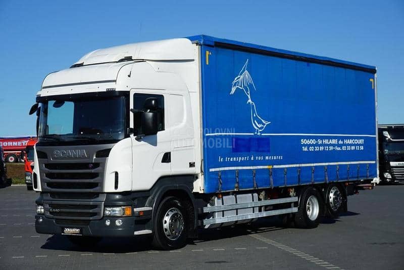 Scania R 440 / Cerada / Rampa