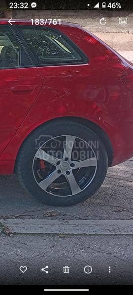 Aluminijumske felne dezent se 17" 5 x 112