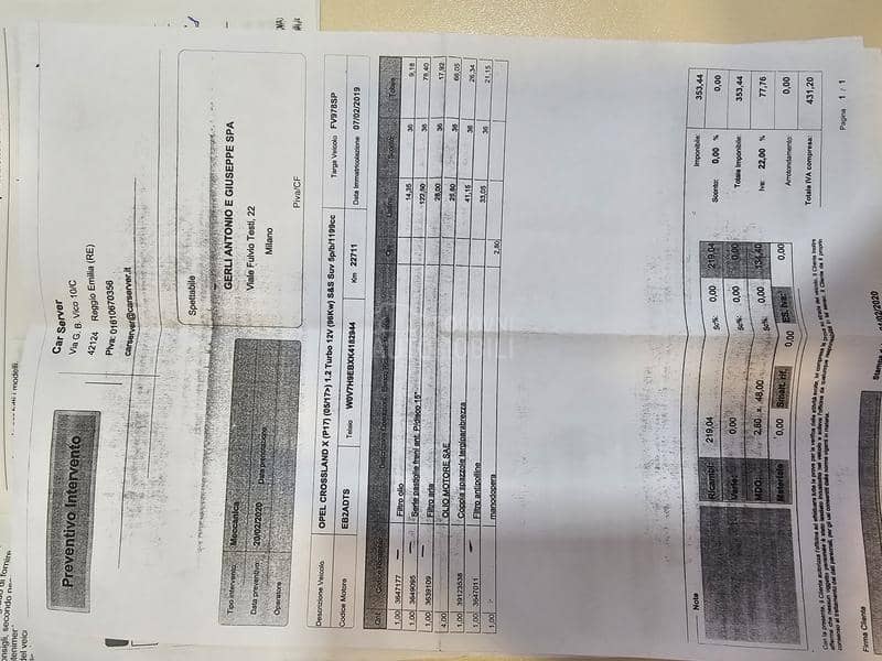 Opel Crossland X  1.2 T Bi-colore